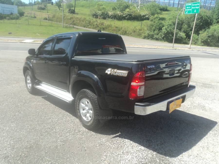 TOYOTA - HILUX - 2007/2008 - Preta - R$ 110.000,00